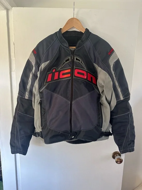 ICON Contra Performance Series Motorcycle Jacket - Picture 2 of 6